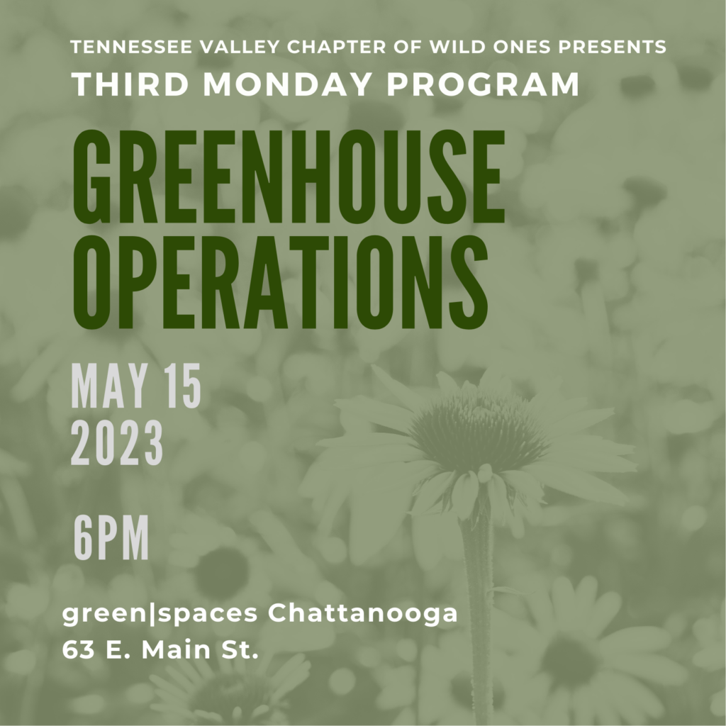 Third Mondays Programs - Wild Ones Tennessee Valley Chapter